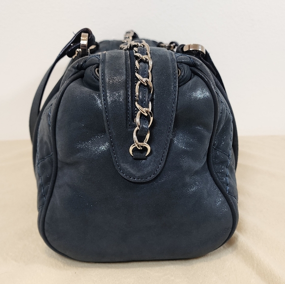 Chanel 2012 Iridescent Relax CC Bowling Bag/Baby duffle. Beautiful - Picture 4 of 16